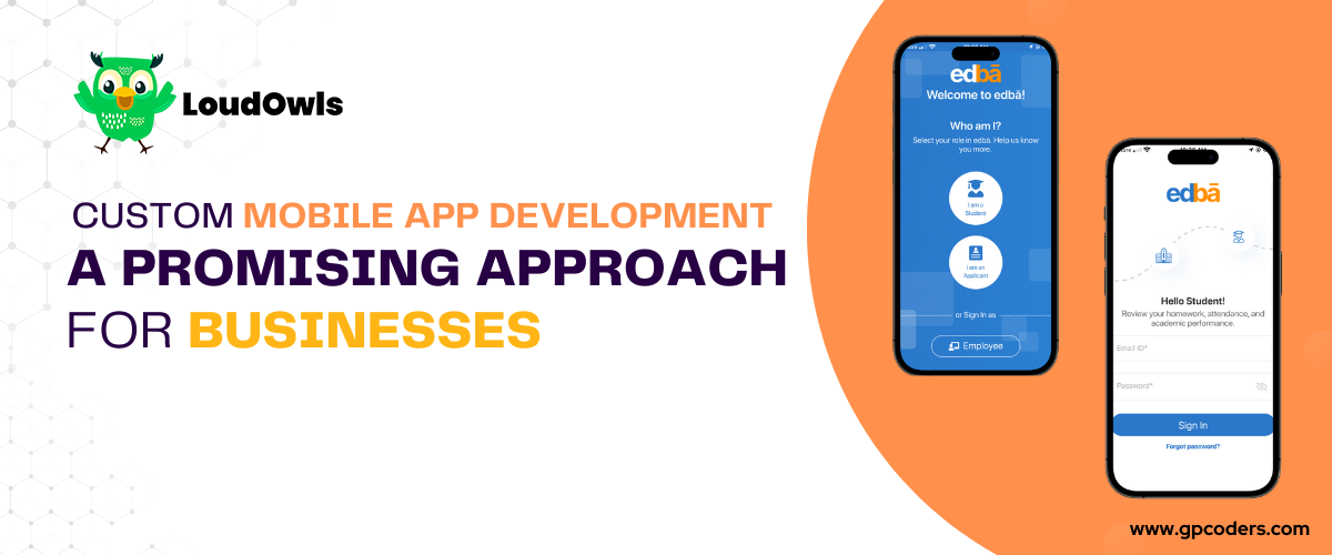 Custom mobile app development at loudowls