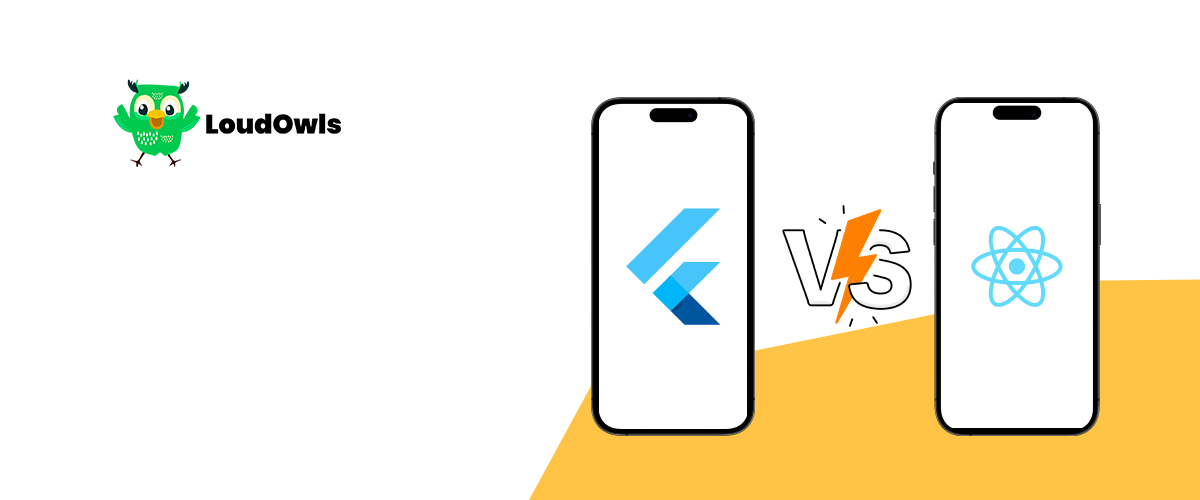 quick comparison between flutter and react
